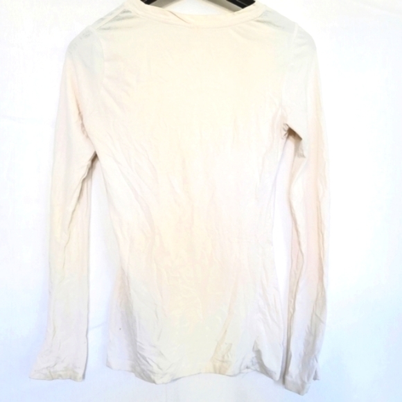 Love EKYS Long Sleeved Lightweight White Top Small S - Picture 2 of 3